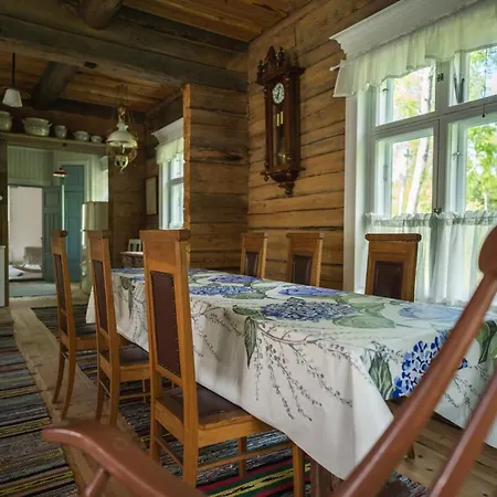 Chalet Unique Loghouse And Wood Heated Sauna In Ii
