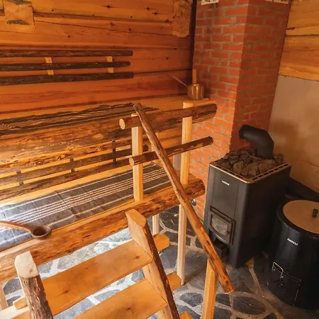 Unique Loghouse And Wood Heated Sauna In Ii Ii