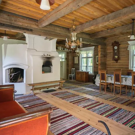 Unique Loghouse And Wood Heated Sauna In Ii Chalet *
