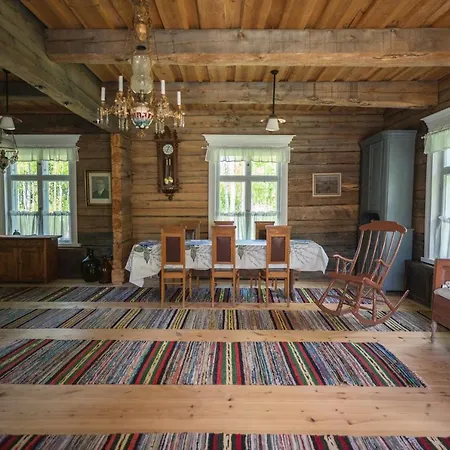 Unique Loghouse And Wood Heated Sauna In Ii