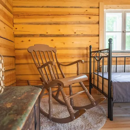 Unique Loghouse And Wood Heated Sauna In Ii Chalet *